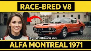 Гоночный V8, потрясающая уличная элегантность &mdash; Alfa Romeo Montreal 1971