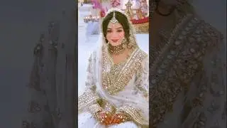 Laiba Khan Nikah Special | Soft Glam Bridal Look #laibakhan #wedding #shorts
