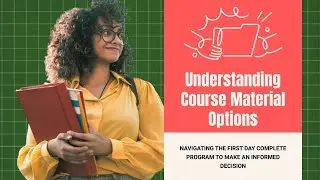 Understanding Course Material Options: First Day Complete