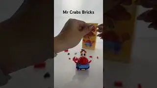 🦀 Building Mr. Krabs BRICS|Time-Lapse #SpongeBob #SpeedBuild #BRICSBuild #BRICSUnboxing #ASMRBuild