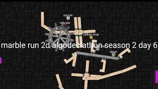 Marble run 2d algodeclathon season 2 day 6