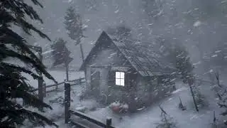 BRUTAL ARCTIC WINTER with EXTREME COLD & snowstorms for sleeping | Whiteout Beneath the Ice Sky 2026