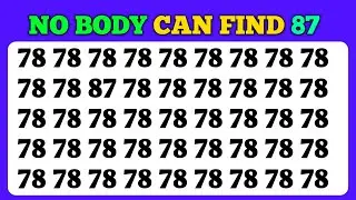 Find The Odd One Out Number And Latter |😱 Edition Test Your Observation Skills Mega Challenge💪