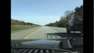 Driving Highway 118 Southbound, Nova Scotia