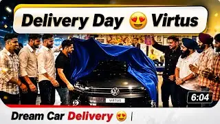 Dream Car Delivery 😍 | Volkswagen Virtus Highline Plus 2025 | Mohit Dreams 6164