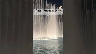 Dubai Mall Fountain Show #dubaivlog #dubaitravel