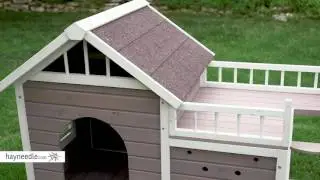 Boomer & George Beacon Dog House with Sunning Side Deck - Product Review Video