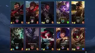 Ultimate Lulu with Gold Skin combo tactic strategic position in ARAM game mode expert