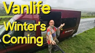 Heavy Rain in a Van / Belgian Malinois Peak District