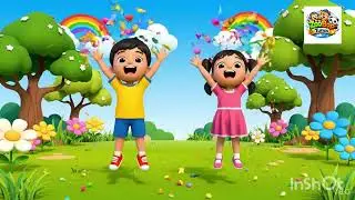 Tun Tun Rhymes for Kids | Happy Cartoon Animals Song | ZooBop Tunes