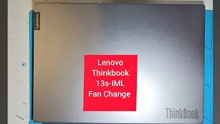 Lenovo ThinkBook 13s-IML CPU GPU cooling fan replacement #lenovothinkbook13s_iml