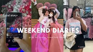 Дневники выходного дня 🌷 | Пробуем корейскую еду в Калькутте 🥢 | Шопинг 🛍️
