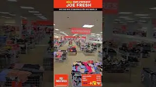 M&eacute;ga Vente d'Entrep&ocirc;t Joe Fresh &agrave; C&ocirc;te-Vertu