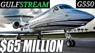 Inside the $65 Million Private Jet Gulfstream G550