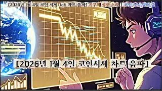 주말의 코인 맥박: Sunday Crypto Pulse | 집중력 향상을 위한 데이터 로파이 #코인 #달러 #주식 #금 #배경 #카페 #lofi #지구의맥박지수
