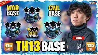 NEW BEST Town Hall 13 (TH13) War Base Layout + Link 2026 | TH13 CWL BASE | Clash of Clans TH13 Base