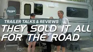 They Sold Everything to Travel Full-Time&mdash;Here's Why They Chose Escape Trailer (Twice!) Jim & Sharon