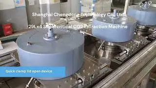 29Lx4 pilot size Supercritical CO2 Extraction Machine