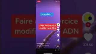 Le savais-tu?(vidéo tiktok)