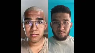 80 Day Quarantine Hair And Beard Growth Time-lapse