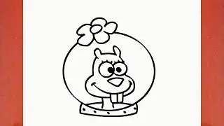 COMMENT DESSINER SANDY DE BOB L'&Eacute;PONGE