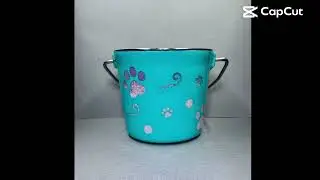 32oz. customized buckets