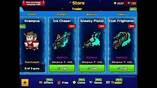 INSIDIOUS KRAMPUS Traders van is back (Pixel Gun 3D)
