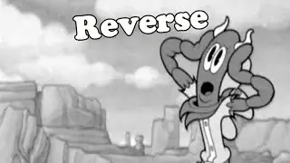 Cuphead DLC Esther Winchester EXPERT BOSSFIGHT but in Reverse with Black Noir