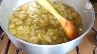 مربى العنب الاخضر بطريقة سهلة كيجي رائع في المذاق