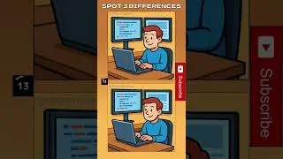 🕵️&zwj;♀️ Spot 3 Differences Challenge! &ndash; 444 🔍 #work