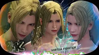 Sarah ( Nina Look ) Virtua Fighter 5 REVO 4K 60 FPS 