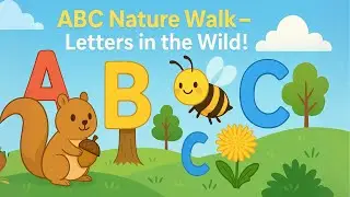 ABC Nature Walk! | Learn the Alphabet in the Wild | Fun Outdoor Song for Kids