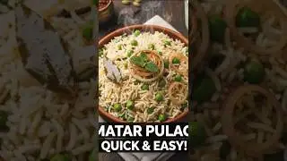 Luxury Peas Rice 🍚 | One Bite & You&rsquo;ll Fall in Love | Viral Rice Short #food #cooking #recipe #rice