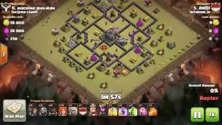 Attack  war th 9  with golem valkyrie wiz  (govavi) strategy