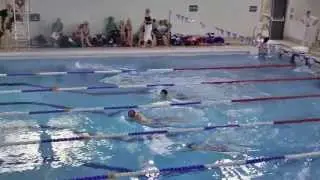 Adam Barrett 50m Breaststroke - Sat 9th Nov 2013