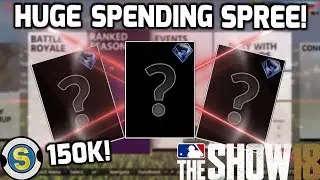 HUGE Diamond Spending Spree! Over $150,000 Of Upgrades! MLB The Show 18 Diamond Dynasty