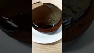Chocolate Cake with Chocolate Ganache Finish