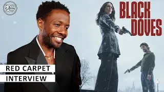 Omari Douglas Interview | Black Doves Premiere | Netflix Spy series | Keira Knightley | Ben Wishaw