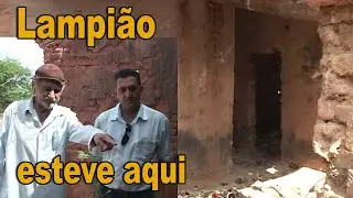 Seu Arlindo e a casa onde Lampião esteve