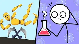 SMASH RAGDOLL FALL & DESTROY vs  ALCHEMY PUZZLE - Ragdoll cat Ragdoll Spiderman Satisfying,Part#750.