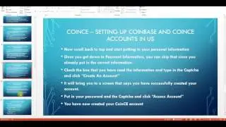 CoinCE - Setting Up Coinbase & CoinCE Accounts in US