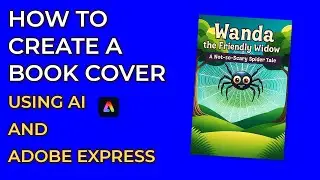 How to Create a Book Cover Using AI and Adobe Express