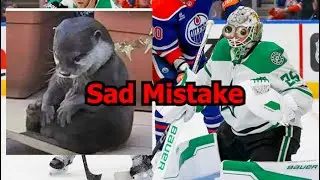 Jake Oettinger Pulled Early... HUGE Mistake? : Goalie Breakdown
