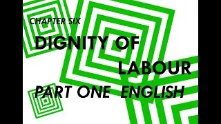 Dignity of labour | 5th std | Subject -English | PART ONE