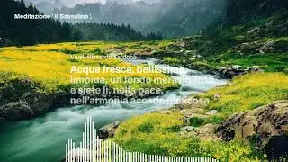 Meditazione ' Il Sassolino '