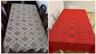 120 Different Crochet Fillet Table Placement Pattern Ideas #diy #crochet #decoration 