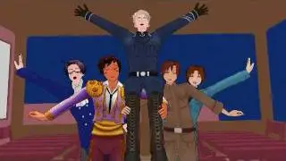 [MMD x APH] Nobody's as Awesome as Gilbert