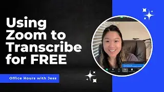 How to use Zoom to Transcribe for FREE!
