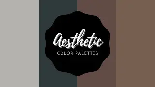 AESTHETIC COLOR PALETTES WITH IT'S NAME AND HEX COLOR CODE | Part - 12 | mochibubble