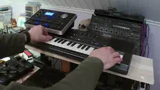 Roland BK-7M & Roland FC-7 song Spring Rock in November 27.11.2022